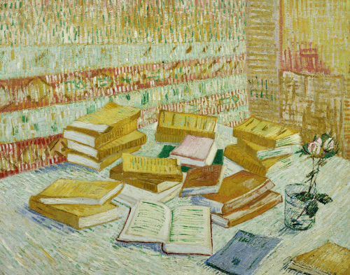 The Parisian Novels (The Yellow Books), 1887 - Van Gogh Painting On Canvas